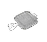 EXAOMBLE Sandwich Roasting Clip Sturdy Kitchen Essential with Hollow Design Stainless Steel round Edges, Oven Bread Clip for Household Toast Baking for Sandwich Roasting