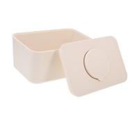 EXAOMBLE Silicone Wet Wipes Storage Box with Lid Large Capacity Wipe Holder Keeps Tissues Wet and Clean Practical Tissue Container for Home and Car Use