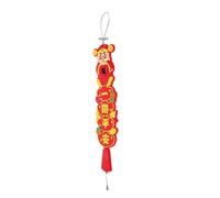 EXAOMBLE Static Vehicle Earth Strap with Fortune God Design Rapid Static Dissipation Grounding for Cars Stable Conductivity Luck and Driving Accessory
