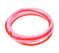 EXAOMBLE Sturdy Plastic Floating Plant Rings 6Pcs Aquarium Fish Feeding Isolation Circles for Aquatic Plants