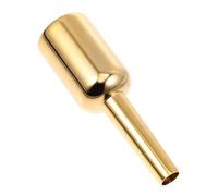 EXAOMBLE Sturdy Trumpet Small Mouthpiece Gilding High Class Materials Lasting Luster Good Feel for Professionals and Beginners Musical Instrument Accessory