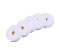 EXAOMBLE Teaching Equipment Paper Tape 5Pcs 2.3 Inch Wide White Textured Paper for Physics Experimental Apparatus and Classroom Use
