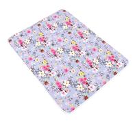 EXAOMBLE Thicken Bed Pad Menstrual Pad for Incontinence Washable Easy to Clean Cotton Fiber Reusable Non Slip Bed Protection for Seniors and Adults Suitable for Pets and Dogs