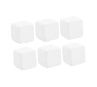 EXAOMBLE Tortoise Calcium Blocks 6pcs Natural Mineral Calcium for Turtle Tank Reptile Grinding Stone Enhance Health and Strength