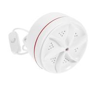 EXAOMBLE USB Mini Portable Washing Machine Turbo Washer for Travel Dorm Home Business Intelligent Forward-reverse Rotation Deep Cleaning with USB Charging Compatible with Power Bank