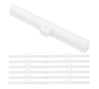 EXAOMBLE Vertical Blind Slat Holders for White Plastic 30pcs Replacement Clips Lightweight and Easy to Use Window Blinds Suitable for Study Repair and Maintenance