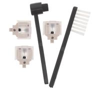EXAOMBLE Vinyl Record Cleaning Brushes with Turntable Stylus Brush for Professional Cleaning and Sound Restoration, Plastic and Metal Material, for Family Gatherings and Home Entertainment