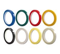 EXAOMBLE Violin Fretboard Tapes Self-Adhesive Stickers for Beginners, Musical Instrument Fingerboard Decals, Sturdy and Easy to Apply, 8Pcs Suitable for Violin and Cello Practice