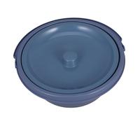 EXAOMBLE Walker Commode Portable Toilet Chair Lid Plastic Chamber Pot for Elderly and Pregnant Women Easy to Clean Suitable for Home and Travel