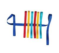 EXAOMBLE Walking Rope for Preschool Safety Lightweight Material with Reinforced Stitching Outdoor Group Walking Line to Prevent from Stepping Feet Promotes Independence and Secure Distance