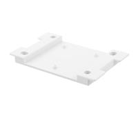 EXAOMBLE Wall Mount Bracket for CD Player Speaker Wall Mount Brackets Fixed Backplate Metal Construction Sleek Modern Design Space-saving for Home Office