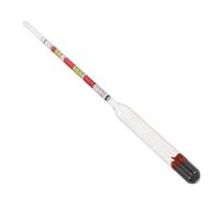 EXAOMBLE Wine Hydrometer for Accurate Sugar Measurement and Density Testing Dual Scale Refractometer for Home Brewing Beer and Wine User-Friendly Brewing Tool for Precise Alcohol Content