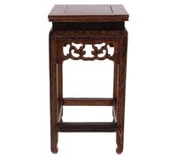 EXAOMBLE Wood Potty Training Stool One Step Stool Plant Stand Wood with Aesthetically Pleasing Appearance Comfortable Touch Large Capacity Ease of Cleaning for Home Decor Desktops