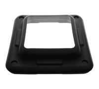 EXAOMBLE Yoga Step Base Support Tray for Fitness Step Boards and Yoga Boards, Abs Material with Comfortable Touch and Versatile Compatibility, for Workouts and Aerobic Exercises, Black