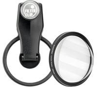 EXAPRO Smartphone Lens Filter Clip + Linear Filter Set, Prism Effect, forφ49mm Lens Filter, Rotating Frame Type, Compatible with iPhone/Android, EXP-FCPZLN-02