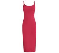 EXARUS Girls Bodycon Maxi Dress Tween Long Sleeve Short Sleeve Sleeveless Spaghetti Strap Tight Casual Formal Dresses, B-red, 12 Years