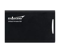 Exascend Element External SSD 2TB, USB3.2 Gen2x2 Portable SSD 20Gbps External Solid State Drive, up to 2000MB/s, Metal Design, Supports 4K ProRes 60fps Direct Recording For iPhone 15 Pro & Pro Max
