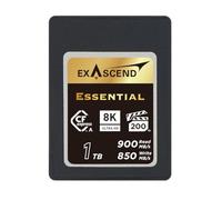 Exascend Essential 1TB CFexpress Type A Memory Card 800MB/s Write 900MB/s Read VPG200 Offering 8K Ultra HD Video CF Card Cinema Quality Compatible Memory for Sony Alpha & FX Cameras