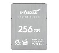 Exascend Essential Pro Tough 256GB CFexpress 4.0 Type B Memory Card 3150MB/s Write Speed 3750MB/s Read Speed, VPG400 Certified Flawless 8K & 12K Video Capture at 120fps