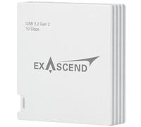 Exascend Professional CFexpress Type B/SD USB 3.2 Gen 2 Reader, Designed for CFexpress Type B and SDXC UHS-II Cards. Micro SD Card High-Speed USB 10Gbps Transfer Speeds