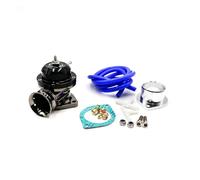 Exaust Gas Recirculation Valve Universal Type-RS Turbo Blow Off Valve Adjustable 25psi BOV Blow Dump/Blow Off Adaptor YC100370 EGR Valve(Black)
