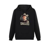 ExbeRt Dallas - J.R. Ewing Ewing Tv Shows Series Tv Hoody Gift Hoodie For Men Unisex Size M Black