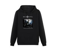 ExbeRt Sonata Arctica - Camiseta - Hombre - Sonata Arctica - Last Amazing 2010 Adult Hoodies Long Sleeve Pullover Loose Hoody Men Sweatershirt Size XL Black