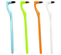 Exbrith 4 Pieces Tartar Removal Tartar Remover, Professional Tartar Remover, Dental Cleaning Kit, for Plaque and Stain Removal (Mixed Colors)