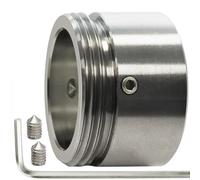 Exbrith Radiator Valve Adapte, Thermostat Head Connection M30x1.5, Thermostat Adapters, Heating Valve Adapter, Steel Heating Valve Adapter, Thermostat Radiator Valve RA Adapter