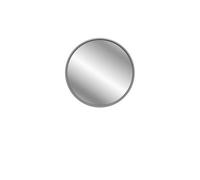 Exbury Grey Ash Round Wall-Mounted Bathroom Mirror (H)55Cm (W)55Cm