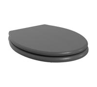 Exbury Grey Ash Standard Soft Close Wooden Toilet Seat