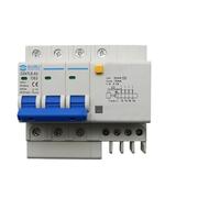 EXBWXNIL DZ47LE-63 Household Air Switch Miniature Circuit Breaker 3P+N with Leakage Protector Three-Phase Main Gate(6 Years)