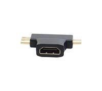 EXC 129904 Mini/Micro HDMI to HDMI Adaptor - Black