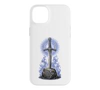 Excalibur Sword in Stone Arthurian Legend Sacred Line Art Case for iPhone 14 Plus