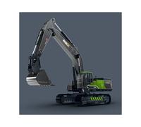 (Excavator) 1/50 Model Car Bulldozer Truck Excavator Crane Forklift Construction Engineering Vehicle Toys for Boys