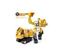 (excavator) Alloy toy deformation five-in-one engineering vehicle King Kong robot model boy toy