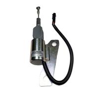 Excavator Construction Machinery Parts 3991625 SA-4959-24 SA-4959-12 Flame-Out Switch Solenoid Valve 24V 12V for 6BT 5.9(3991625 24V)
