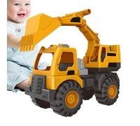 Excavator Digger - Large High Precision Sand Digging Toy Car for Kids, Realistic Construction Vehicle with Movable Arm and Matching Tools for Interactive Indoor Outdoor Play, Durable Engineering