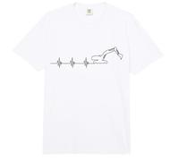 Excavator Driver Excavator Construction Site Profession ECG Passion Comfort Colors Adult Heavyweight T-Shirt