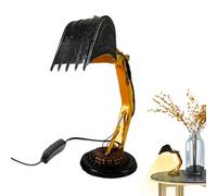 Excavator Lamp, Bedroom Bedside Lamp, Unique Bedside Lamp, Creative Excavator Table Lamp, LED Digger Night Light, Kids Excavator Lamp, Children's Bedroom Lamp, Construction Lamp for Kids