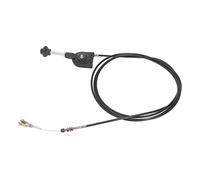 Excavator Manual Throttle Cable Controller, 4m Stainless Steel Throttle Motor Control Cable with PU Sheath for Agitating Lorry and Excavator Accessories