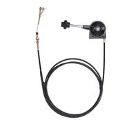 Excavator Manual Throttle Control Cable, Stainless Steel PU Throttle Wire for EX230, Enhanced Safety and Efficiency Replacement Throttle Cable for Excavator and Mixers (3M)