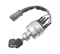 Excavator Power Switch Starter Lock Compatible with LiuGong 913 915E 922E 925 926E 939E Featuring Dual Core Ignition Start and Power On Off Function