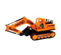 Excavator Push Car - 360 Degree Rotating Inertia Excavator | Boosts Imagination and Creativity Moveable Joints Construction Vehicle for Living Room
