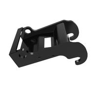 Excavator Quick Coupler, Bracket Heavy Duty Black Coated Manganese Steel Quick Change Attachment for Mini Excavator E Series E26 E32 E35 E42 E45 E50 E55 E60 E63 and More