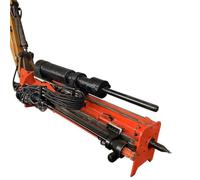 Excavator Rock Splitting Attachment, Integrated Drill System | Combines rock drilling hydraulic splitting for controlled hard rock excavation,quarrying,trenching,foundations road projects