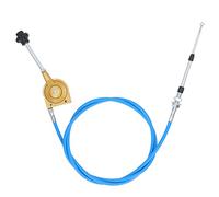 Excavator Throttle Motor Control Cable 2.5m Quick Response Sensitive Throttle Cable for Agitating Lorry Durable PU Stainless Steel Construction Easy Installation Replacement Part