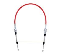 Excavator Throttle Motor Control Cable, Replacement for EX230, PU Tube with Stainless Steel Connector, No Deformation Throttle Valve Cable for Smooth Throttle Response