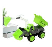 Excavator Toy - 10.83 Inches Children’s Construction Shovel Vehicle Imaginative Play, Educational Engineering Truck Boys Girls, Multi Functional Toy for Sandbox Garden Room,