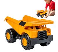 Excavator Toy - Construction Vehicles Toy | Digger Constrruction Vehicle Ttoy | Realistic Big Scoop Excavator With Moving Parts | Toyy Suitable For Kids' Sandbox Play & Imaginative Consttruction